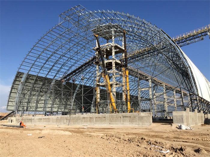 拉萨煤机油桶翘工程网架